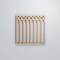 Ekena Millwork Extra Small Cedar Park Decorative Fretwork Wood Wall Panels, Alder, 7 3/8"W x 7 3/8"H x 3/8"T WALW08X08X0375CRPAL - alternate 5